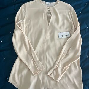 Equipment blush silk blouse NWT